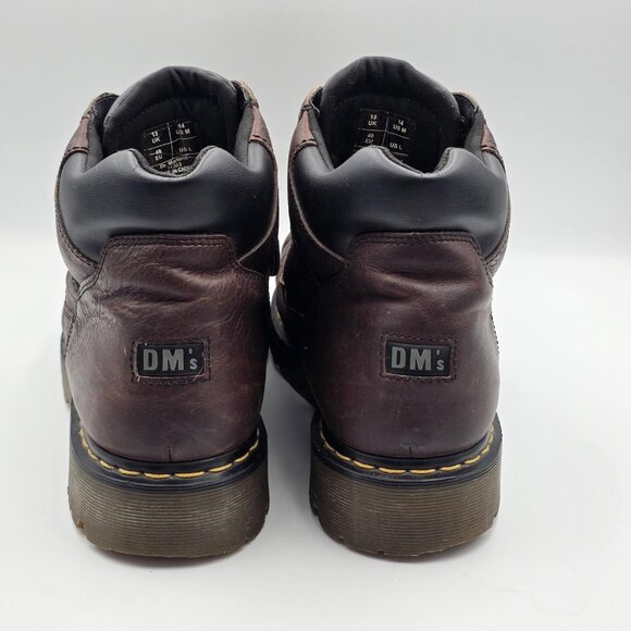 Dr. Martens Boots Mens Size 14 Brown Leather Combat Ankle Workwear 11303 main image 8
